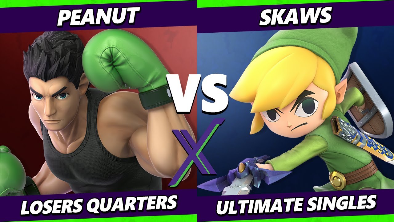 S@X 519 Top 8 - Peanut (Little Mac) Vs. Skaws (Toon Link) Smash Ultimate - SSBU