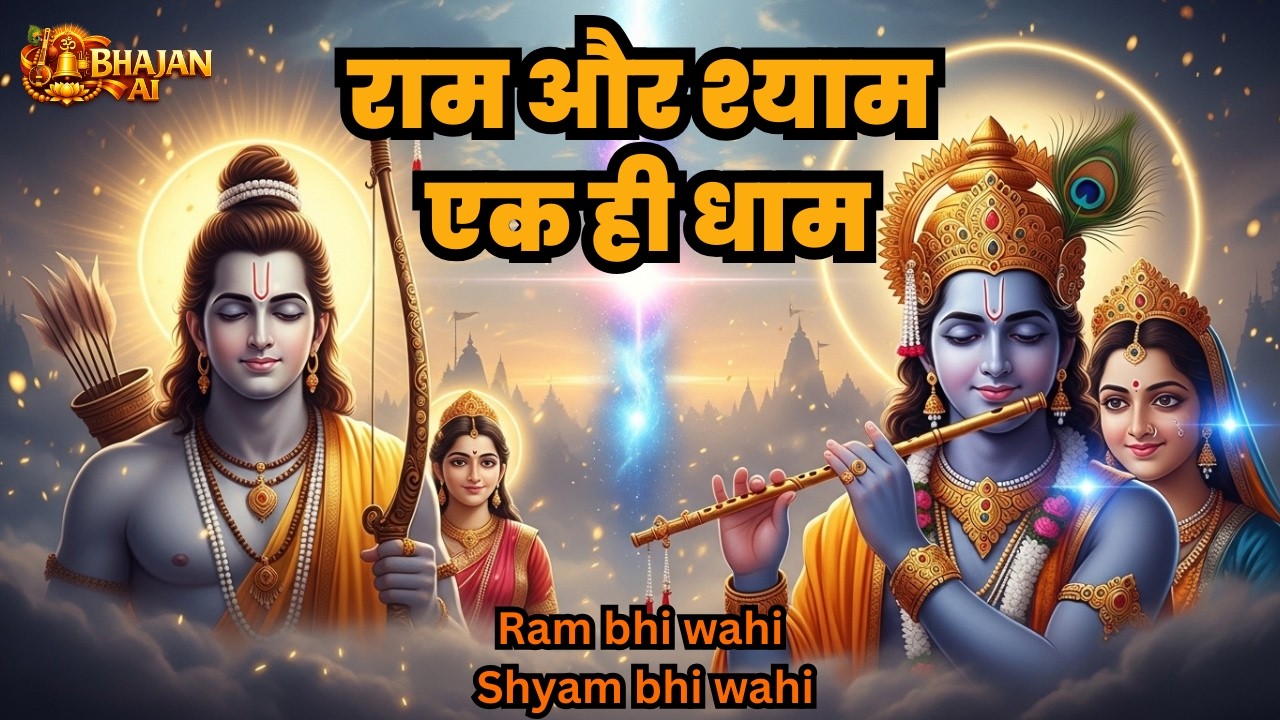 दो नाम, एक भगवान | Ram = Shyam | Devotional Bhajan