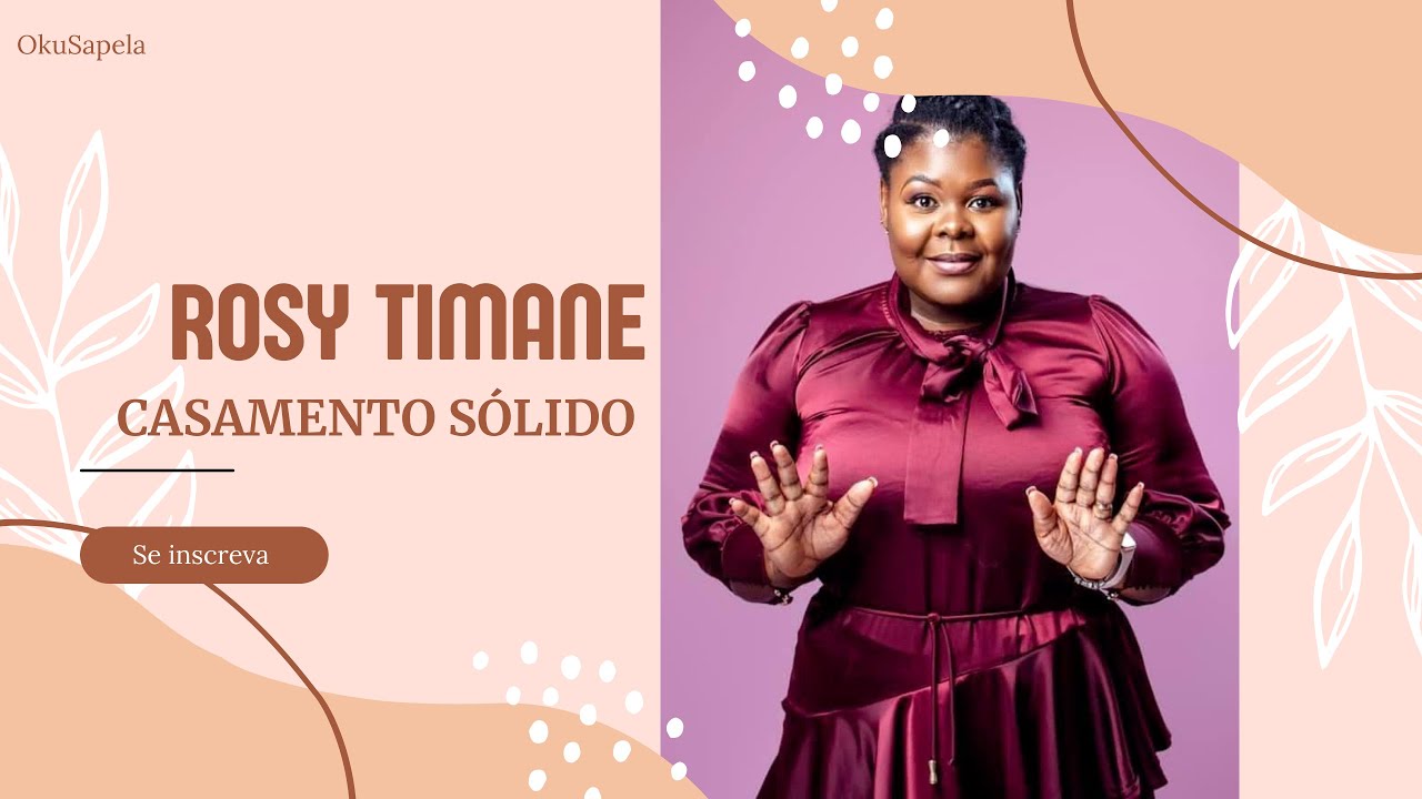 NÃO CASE SEM VER ESSE VÍDEO! Casamento Sólido - Live com Rosy Quaface Timane ANGOLA vs MOÇAMBIQUE