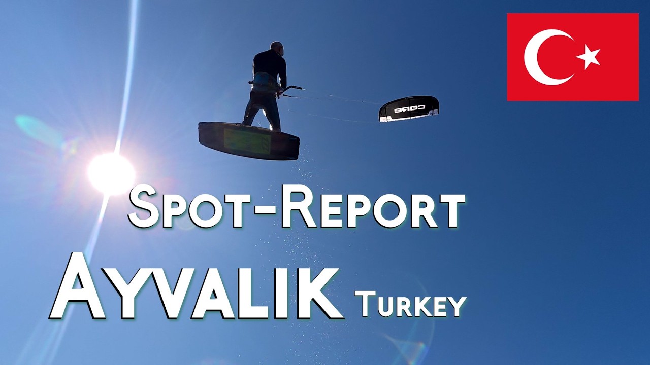Spot - Report: Ayvalik in der Türkei, Ägäis. Flachwasser Spot bei topp Meltimi. only Kitesurf