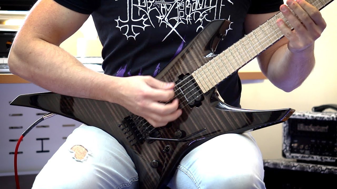 Death - Crystal Mountain (Guitar Cover) *Jackson Custom Shop Warrior*