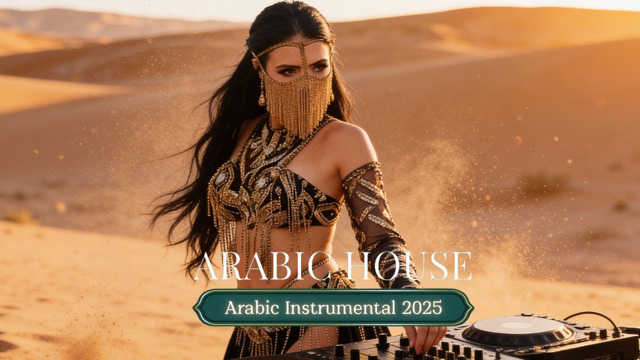 Arabic Deep House Desert Beats | Instrumental Melodic Techno Remix 2025
