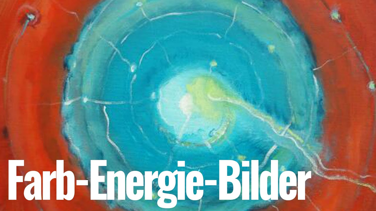 Farbe Energie Acrylbilder Räume Spirale Dynamik