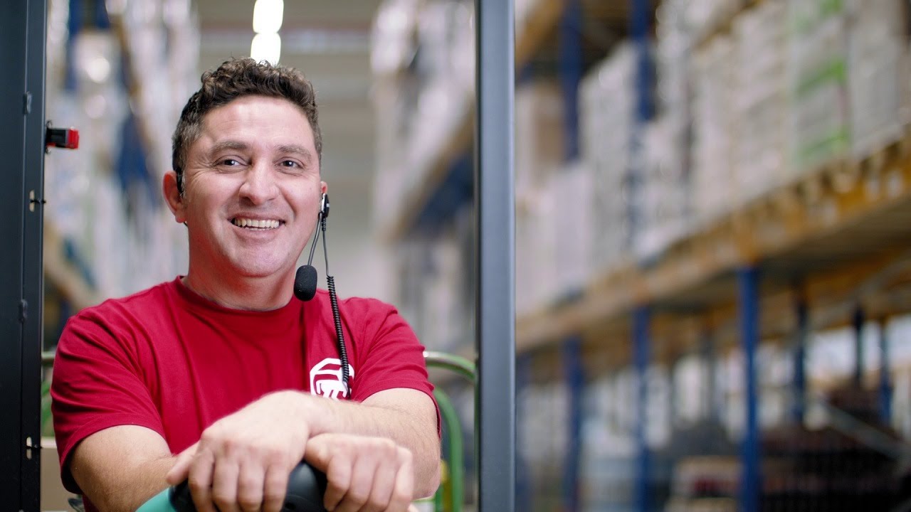 Arbeiten in der ROSSMANN-Logistik