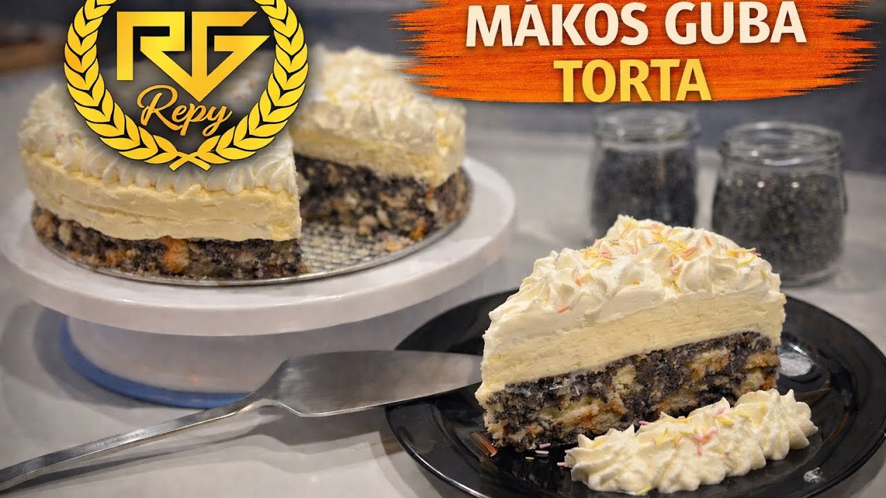 Mákos Guba Torta Recept -Egyszerű és finom Desszert Otthonra