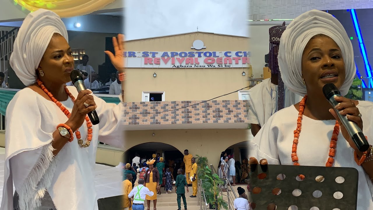 QUEEN DR TEMITOPE DELIVERS POWERFUL SPIRITUAL MESSAGE AT CAC REVIVAL CENTER IN IBADAN.