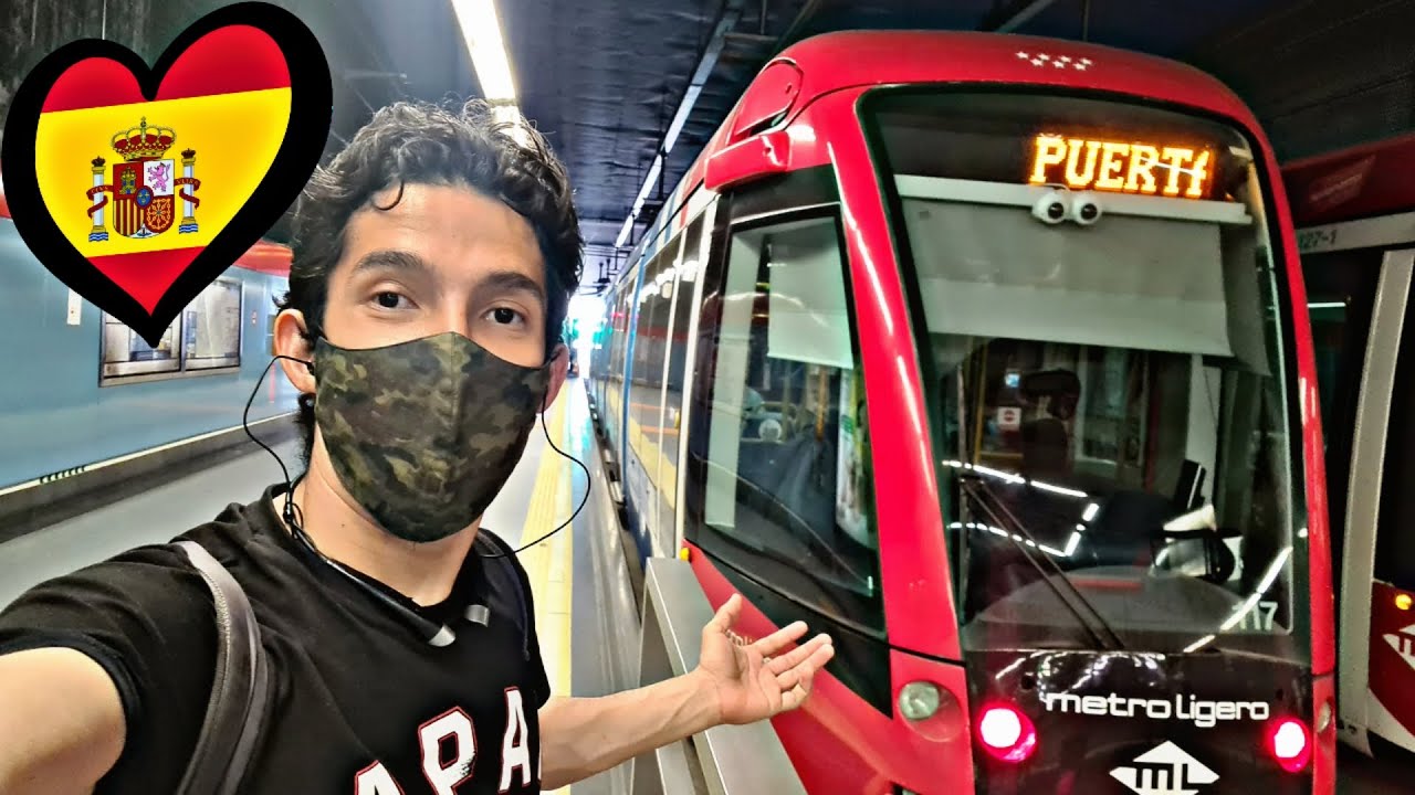 Mi Primera vez en METRO LIGERO para ir a Visitar un Súper Palacio ESPAÑOL❗🇪🇦 MADRID-ESPAÑA |RoKush0