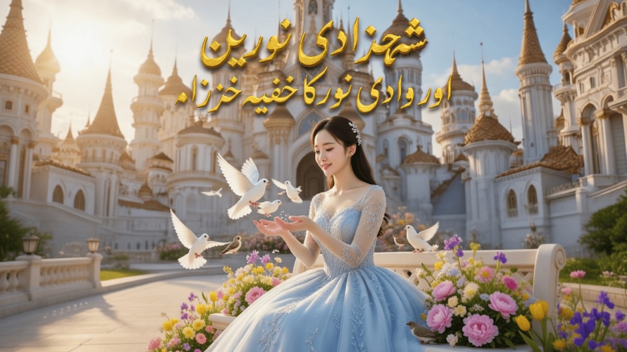 Princess Noreen and the Secret Treasure of Valley Noor | Magical Adventure Story#trending