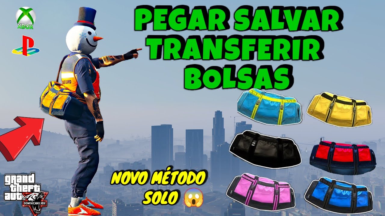 AINDA FUNCIONANDO 😱 MÉTODO SOLO de BOLSAS NO GTA online (atualizado)