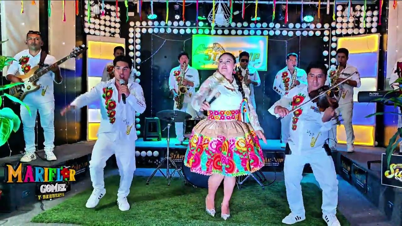 MARIFLOR GÓMEZ  Y ORQUESTA 🎷 VIVE LA VIDA 🎷🎷 TRAGO DE MAÑANITA.