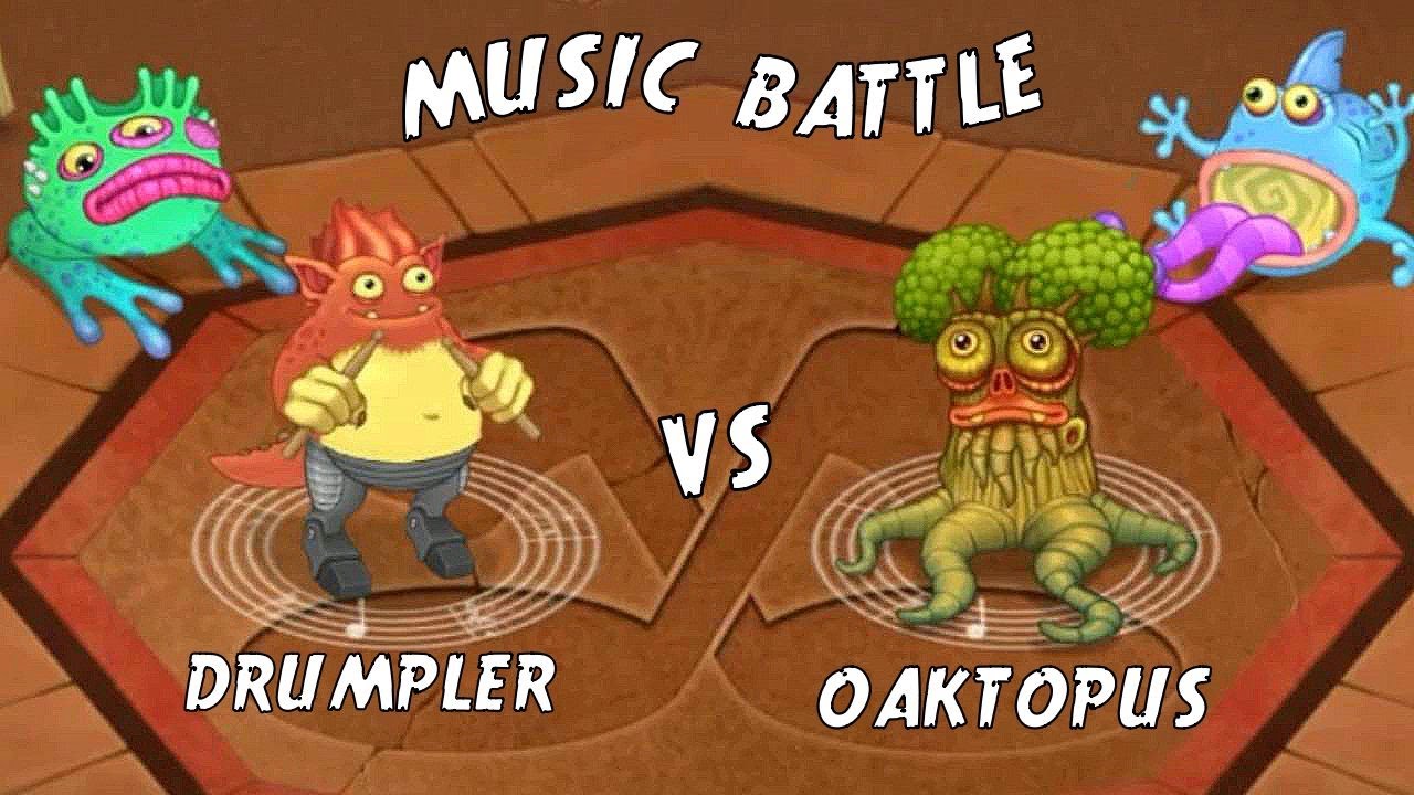 The Colossingum Quest - Drumpler vs Oaktopus | My Singing Monsters