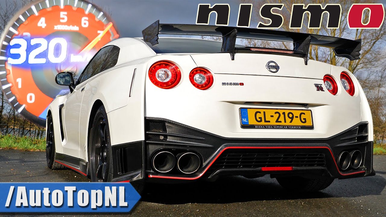 NISSAN GTR NISMO R35 | 0-320 POV ACCELERATION TOP SPEED & SOUND by AutoTopNL