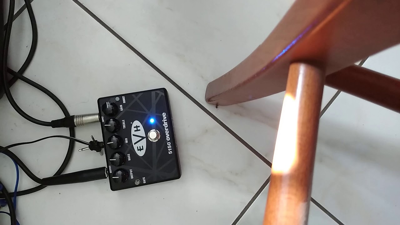mxr evh 5150 overdrive DEMO