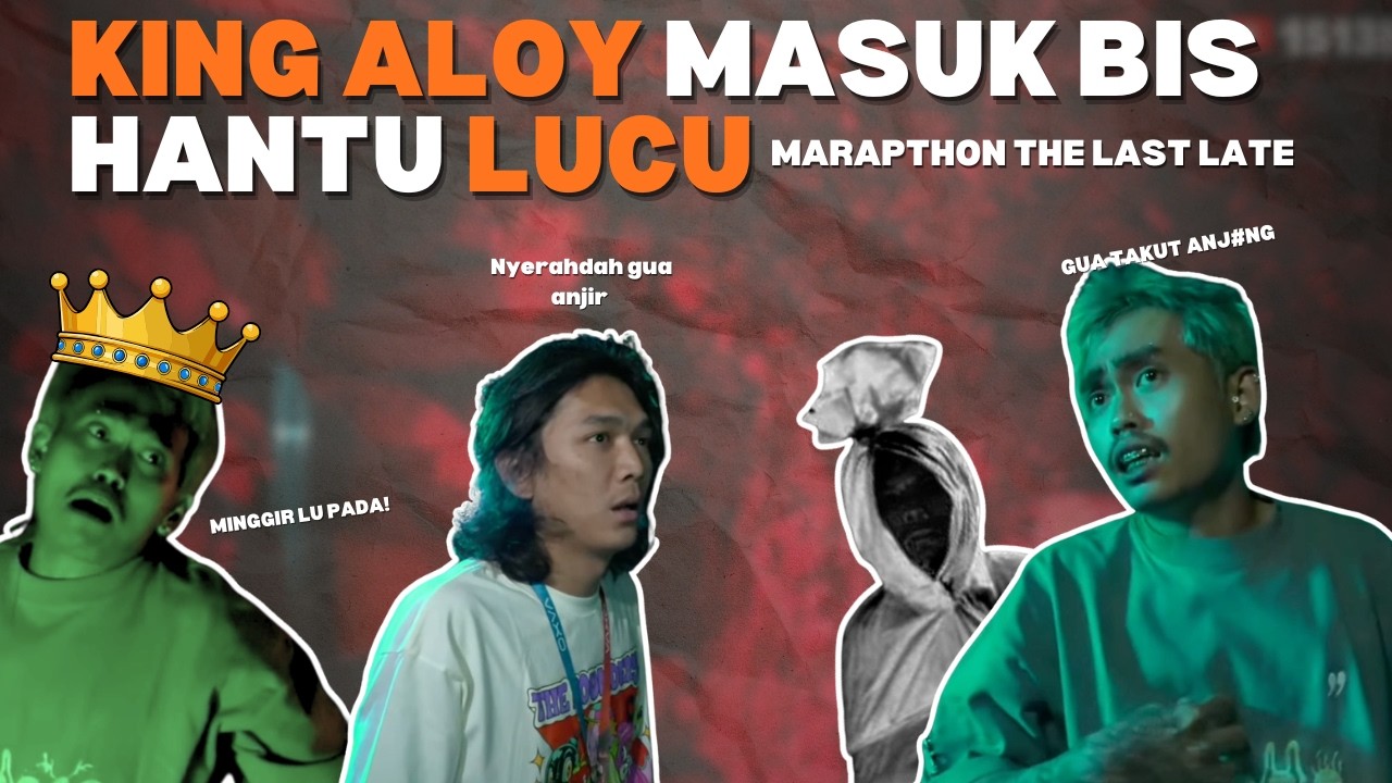 DETIK-DETIK ALOY KETAKUTAN DI BUS HANTU&hellip; Endingnya NGAKAK! 👻
