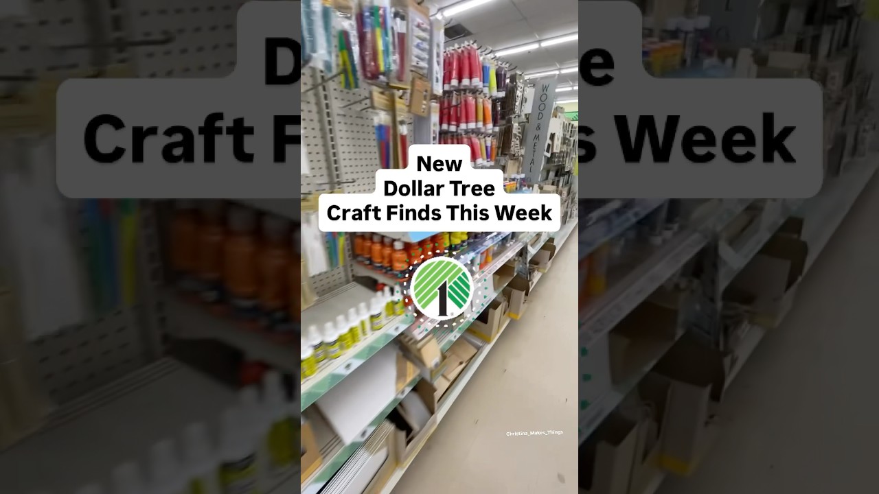 New Dollar Tree Craft Finds this Week #budgetcrafting #dollartreefinds #craftsupplies