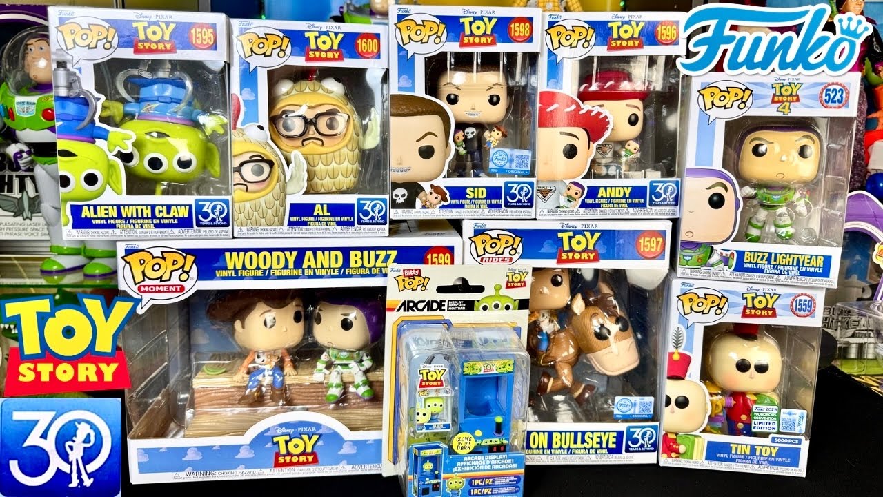 Toy Story 30th Anniversary Funko Pop Collection