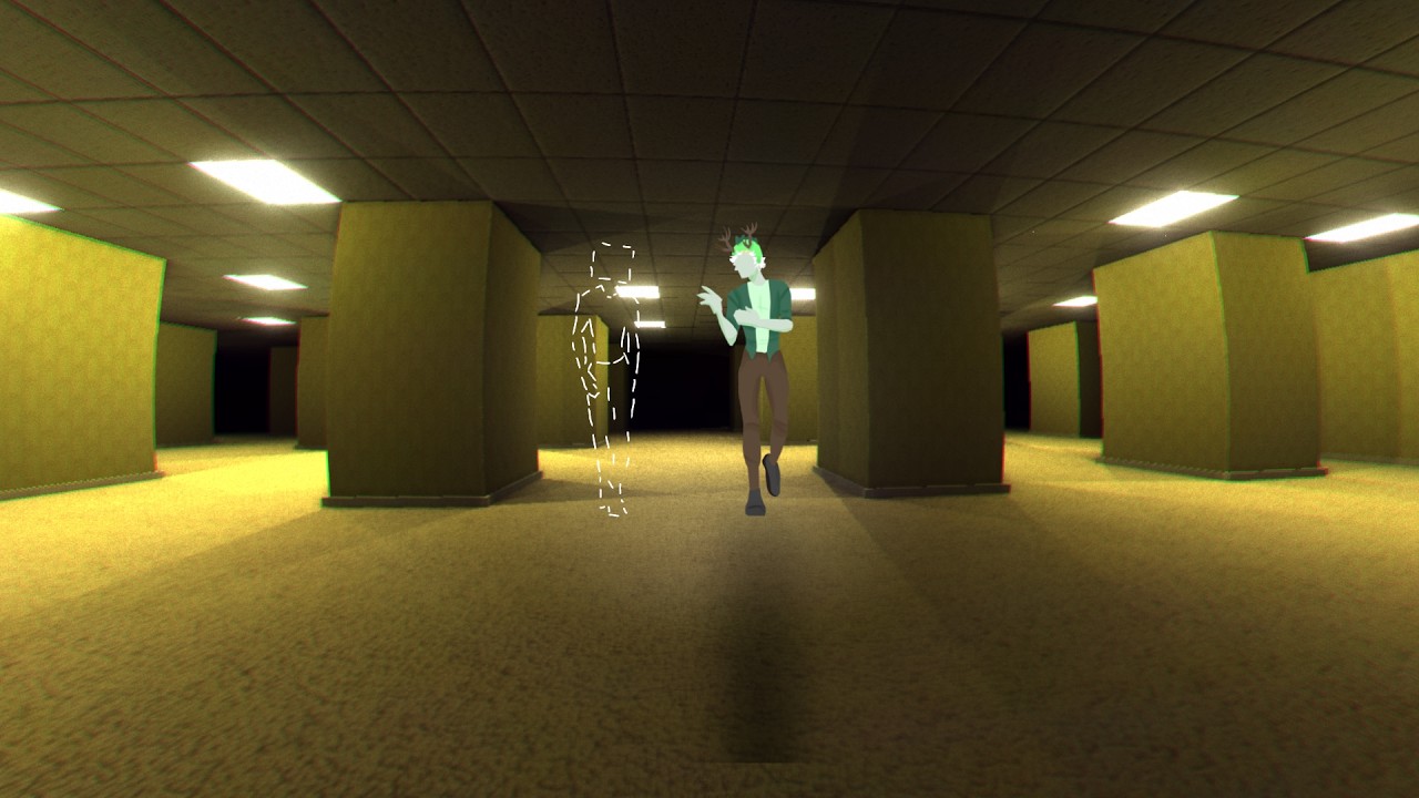 slowly driving myself INSANE IN THE BACKROOMS | Minecraft Horror