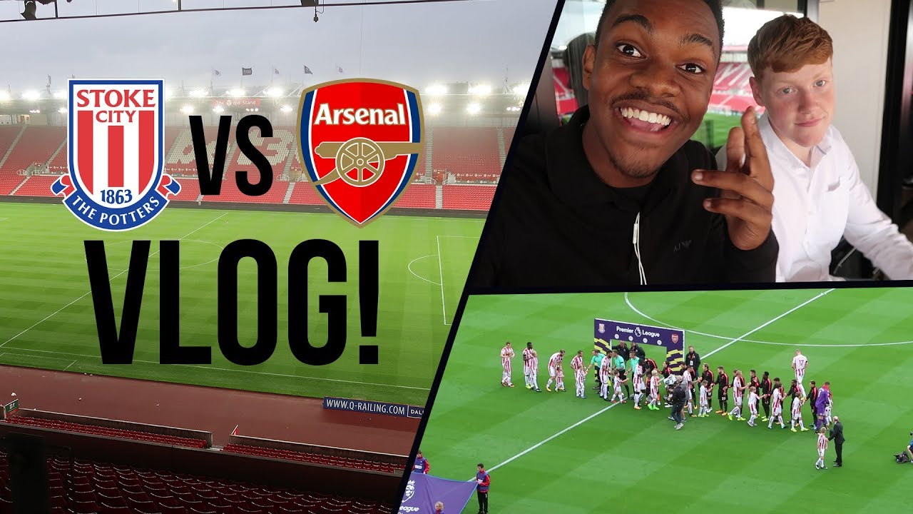 PRIVATE EXECUTIVE HOSPITALITY BOX! STOKE VS ARSENAL VLOG!! w/ DURKSS, HASHTAG UTD & TOP ELEVEN
