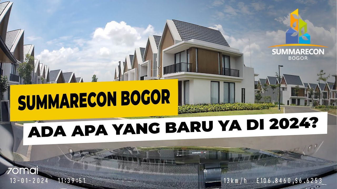 KELILING KE JALAN BARU SUMMARECON BOGOR, LIHAT LOKASI FUTURE PLAN YANG PUNYA VIEW SPEKTAKULER