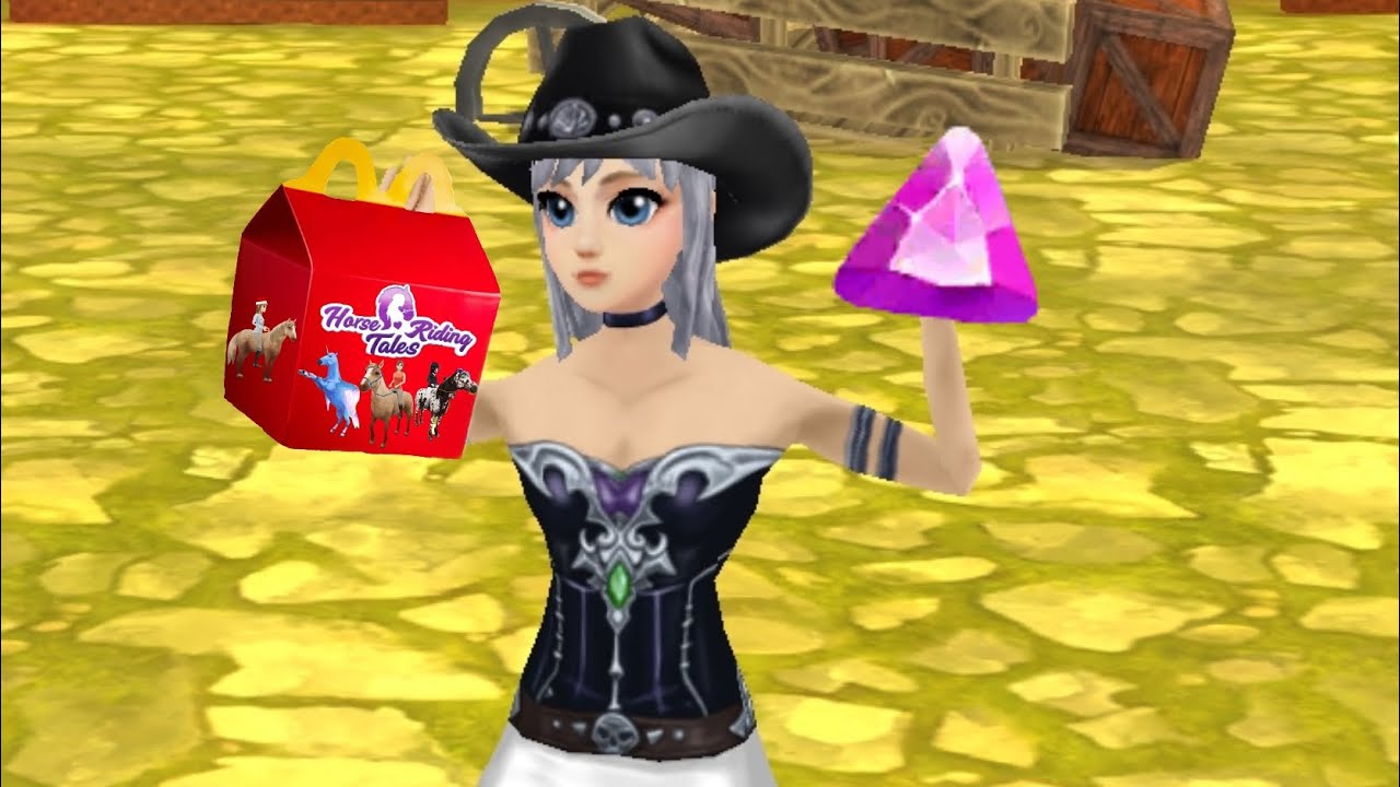 Buying gems in horse riding tales and opening fire whistle!!!