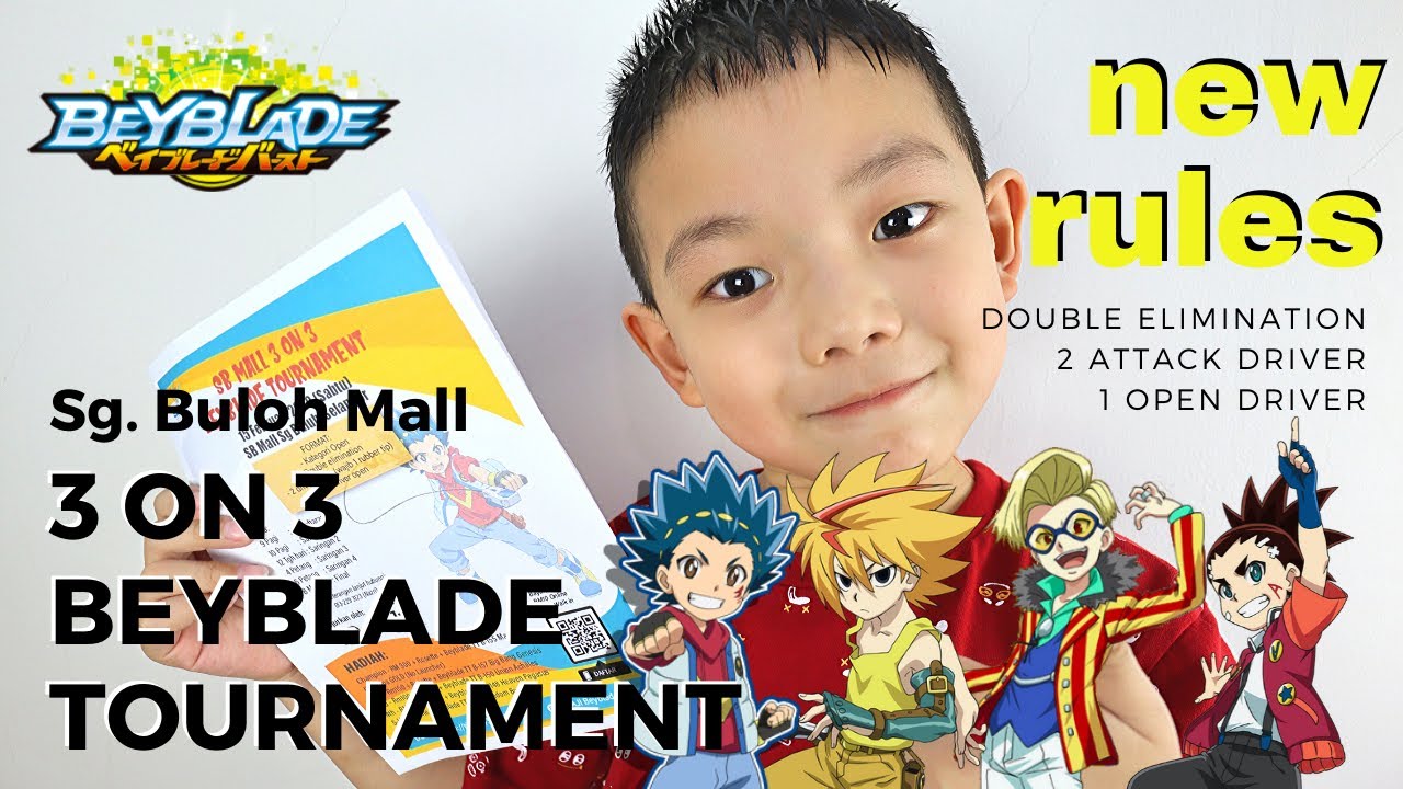 Beyblade Tournament | Double Elimination for the Tournament | Sg. Buloh Mall