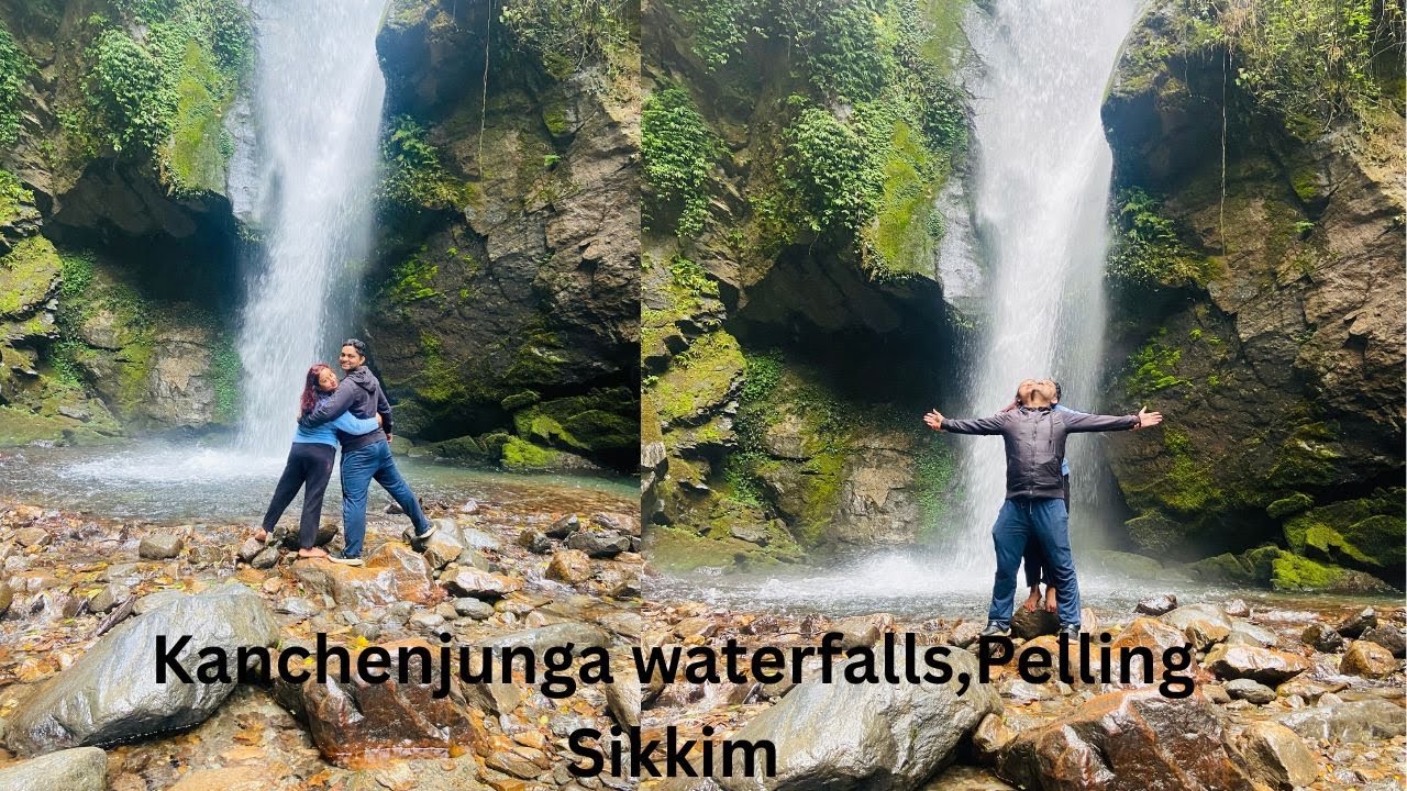 Kanchenjunga Waterfalls, West Sikkim The most famous tourist spot in Pelling