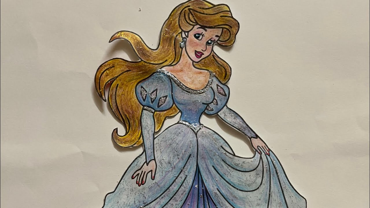 👸🏼 Cinderella Princesses 👸🏼 Live Colouring 🎨