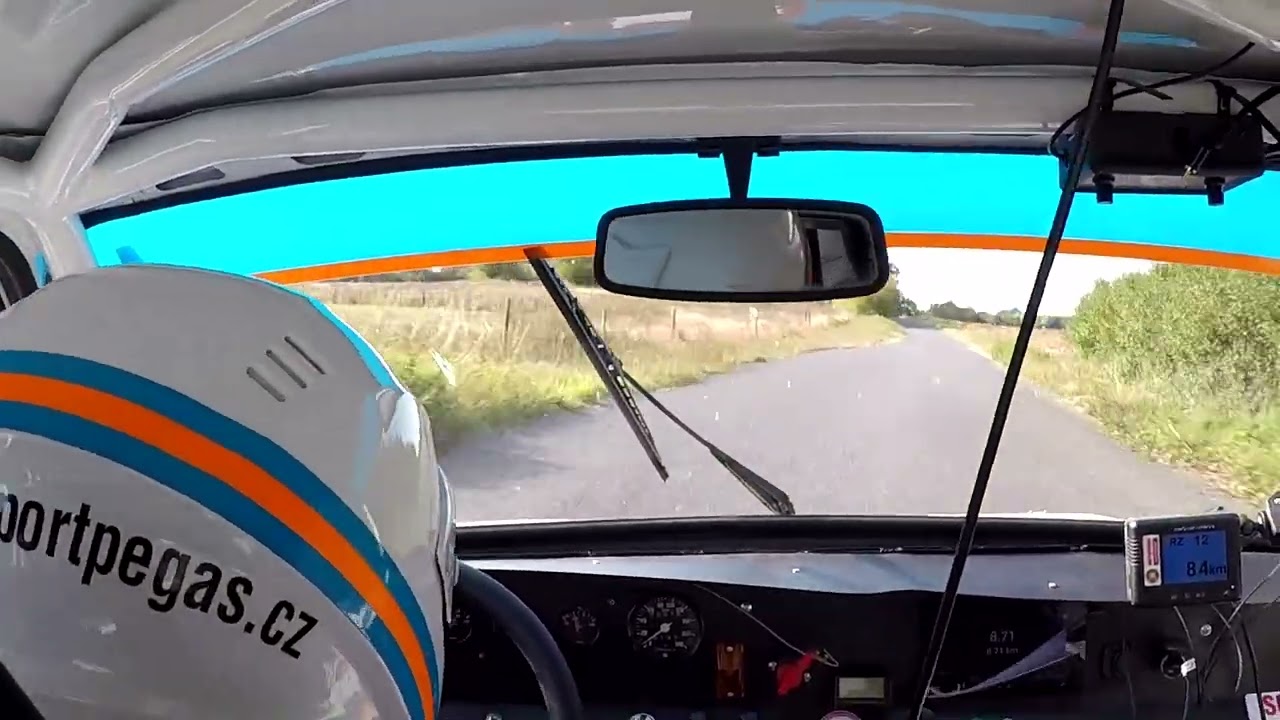 Rally Pačejov 2024, RZ 12 Chrášťovice Zadní Zborovice Kolář/Tichý onboard