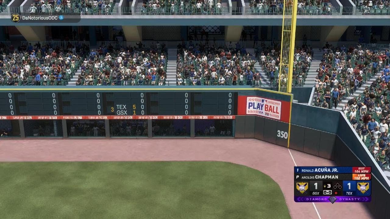 MLB The Show 25 Ronnie walk off homer