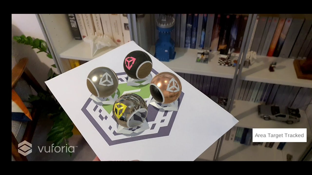 Vuforia Area Targets for accurate lighting and reflections