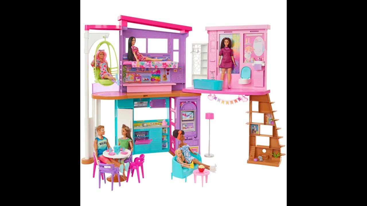 2022 Barbie Vacation House Step by Step Assembly