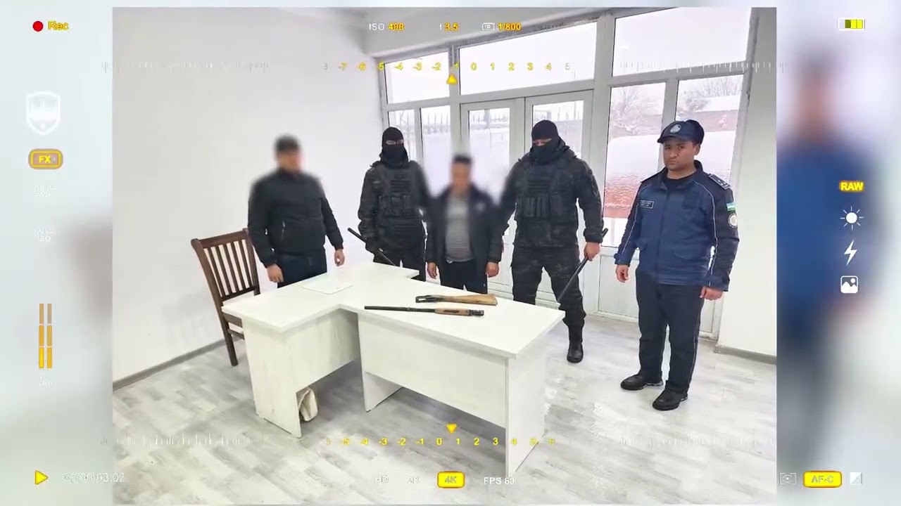 #ДАХШАТ УЙИДА ҚУРОЛ САҚЛАГАНЛАР