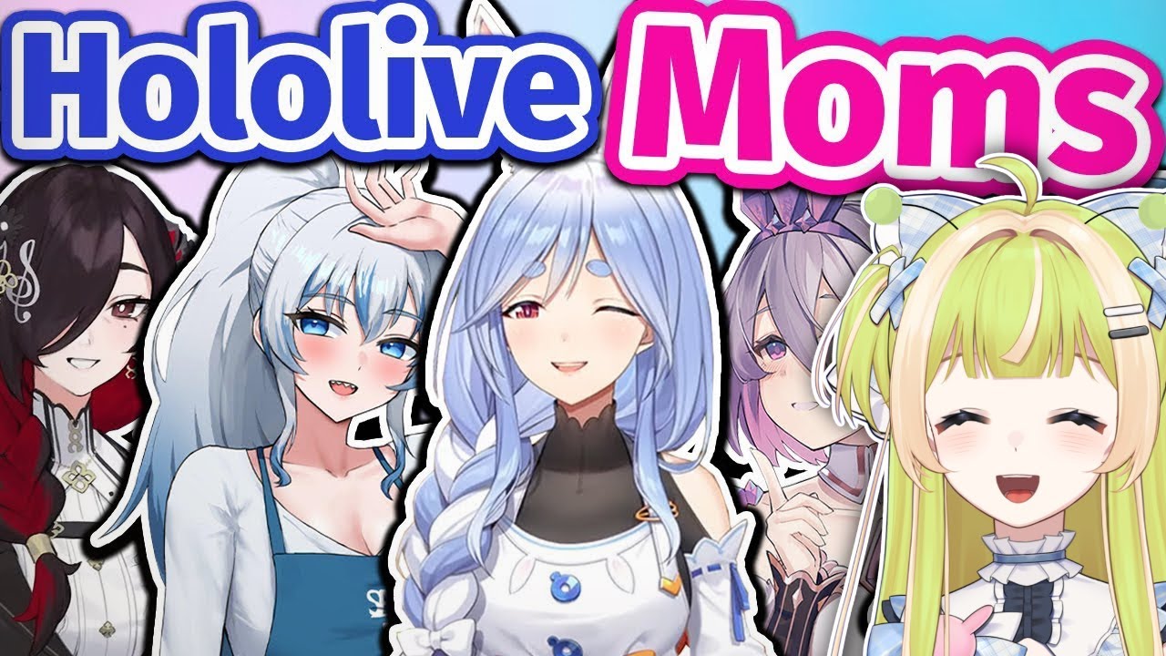 VTuber reacts to Hololive Moms