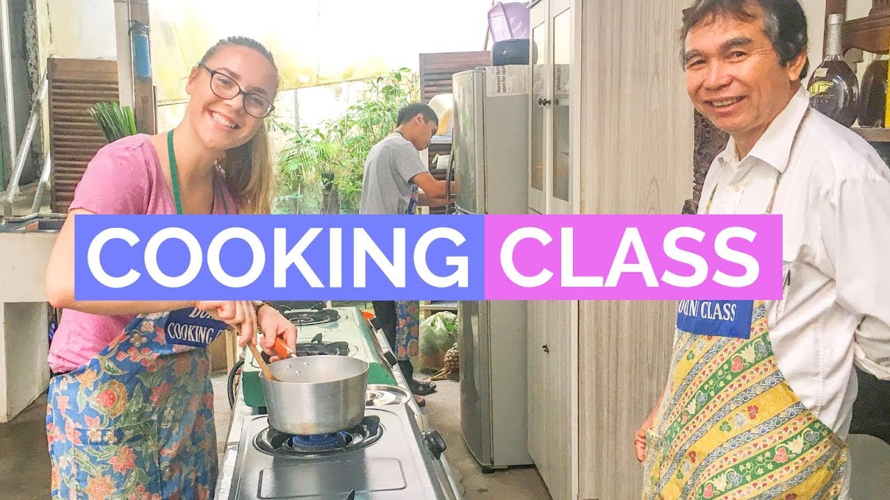 Tourists Cook Traditional Sarawak Food - Kuching, Malaysia