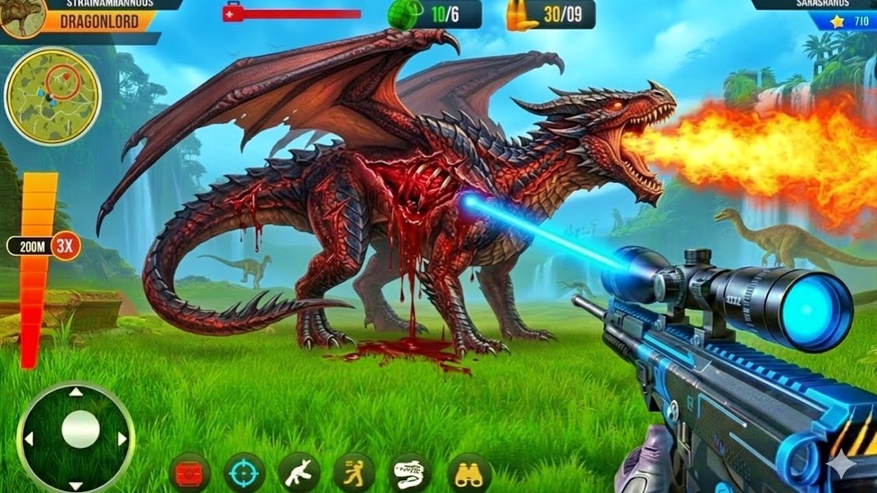 Wild Animal Hunter 3D: Epic Dinosaur Hunting Adventure 🦖| New 2026 Update Gameplay #18