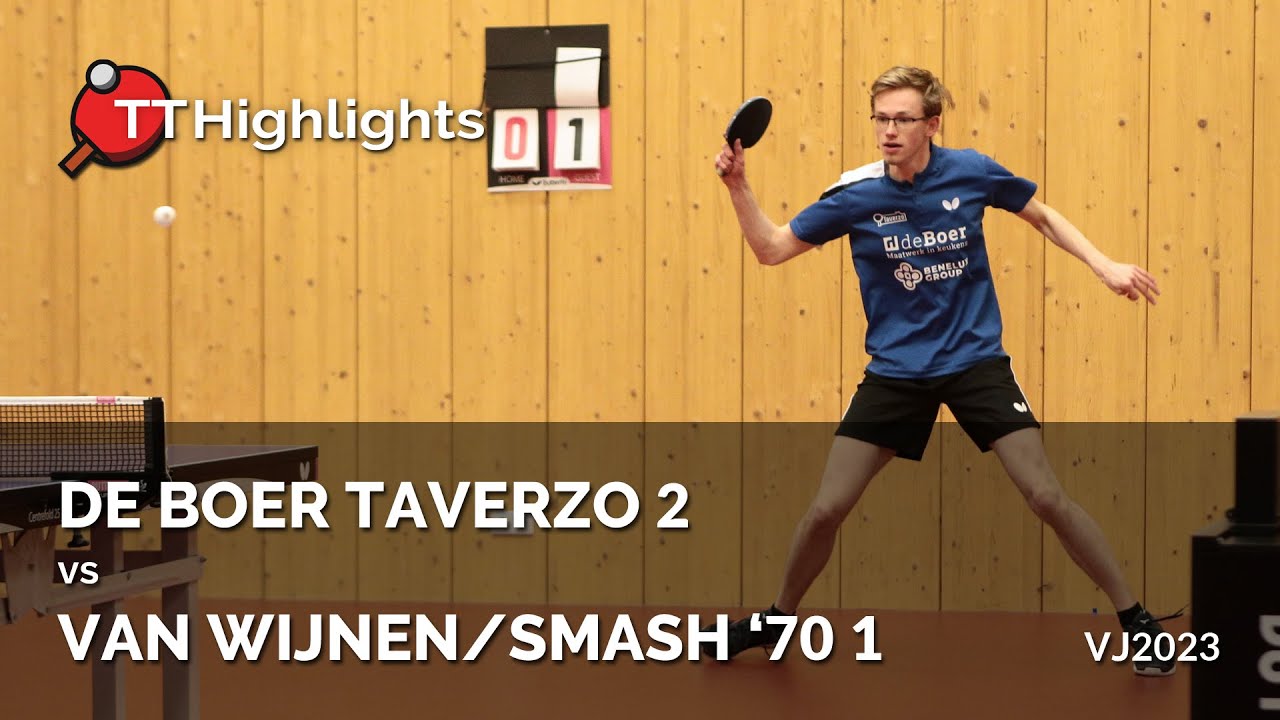 De Boer Taverzo 2 - Van Wijnen/Smash '70 1 | 2023-02-11 | Eredivisie voorjaar 2023