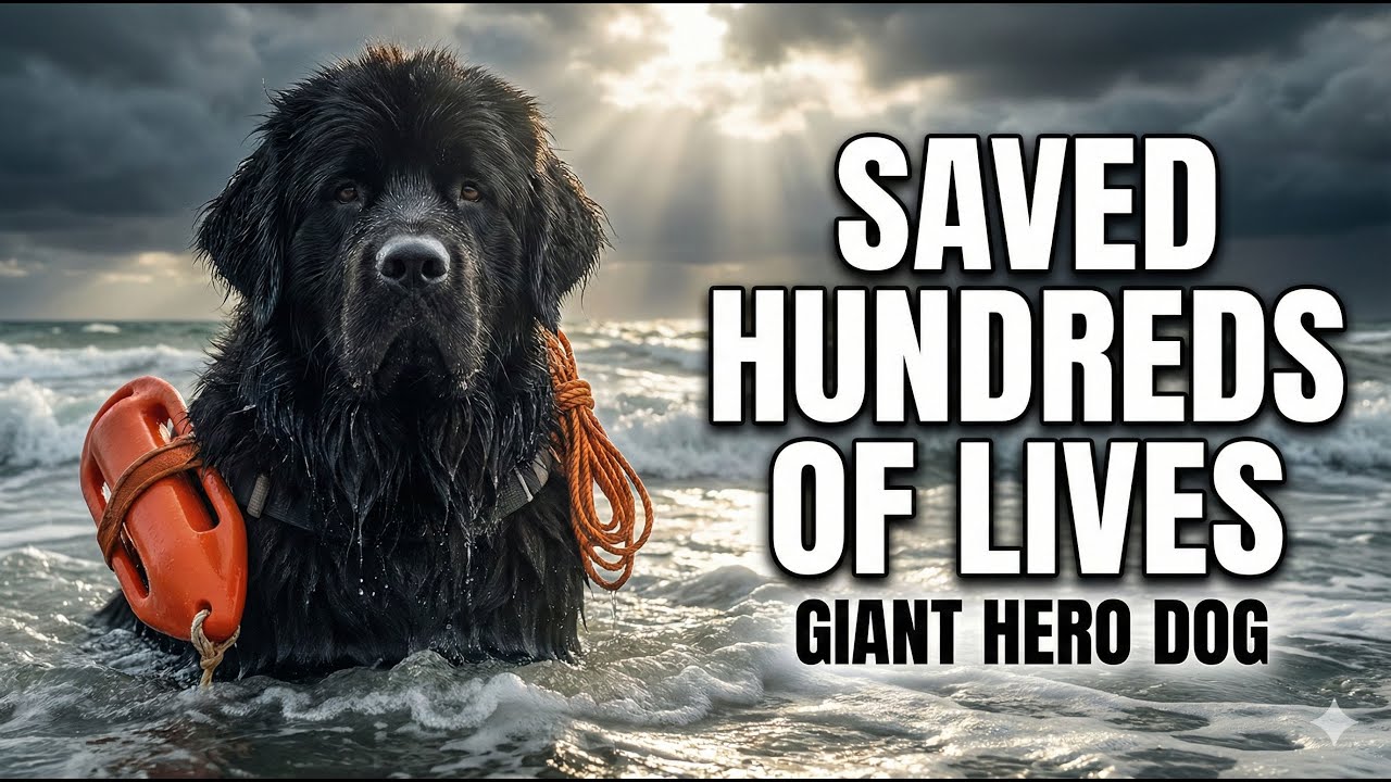 This Giant Dog Has Saved Hundreds of Lives — The Truth About Newfoundland Dogs 🐾