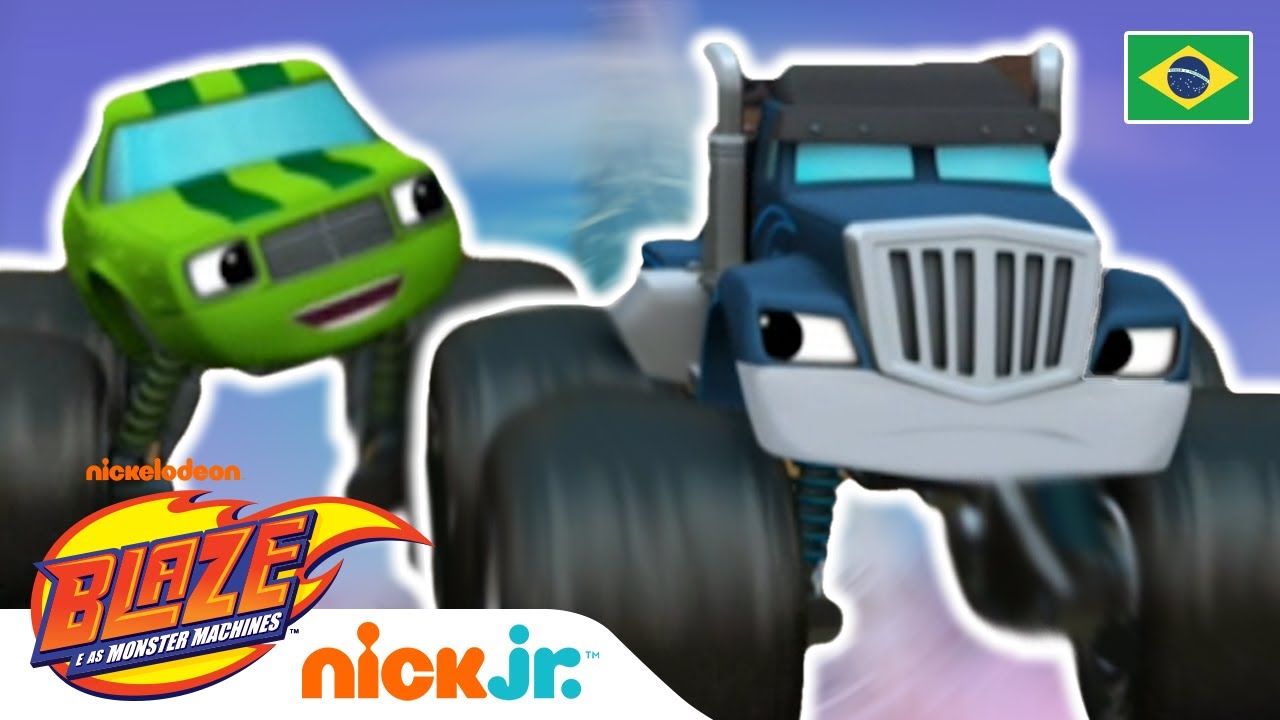 O melhor de Crusher e Pickle - Parte 4 | Blaze and the Monster Machines