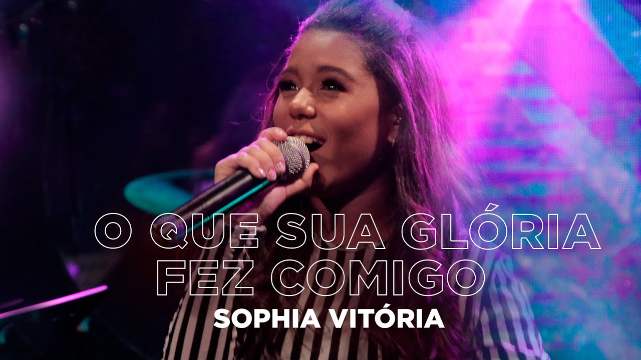Sophia Vitória | O Que Sua Glória Fez Comigo (Cover Fernanda Brum) #MKNetwork