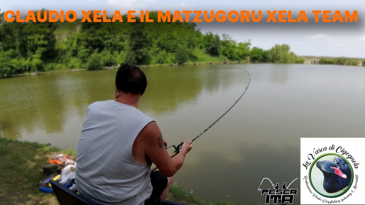 Claudio Xela e il Matzugoru Xela Team alla Vasca di Cigognola