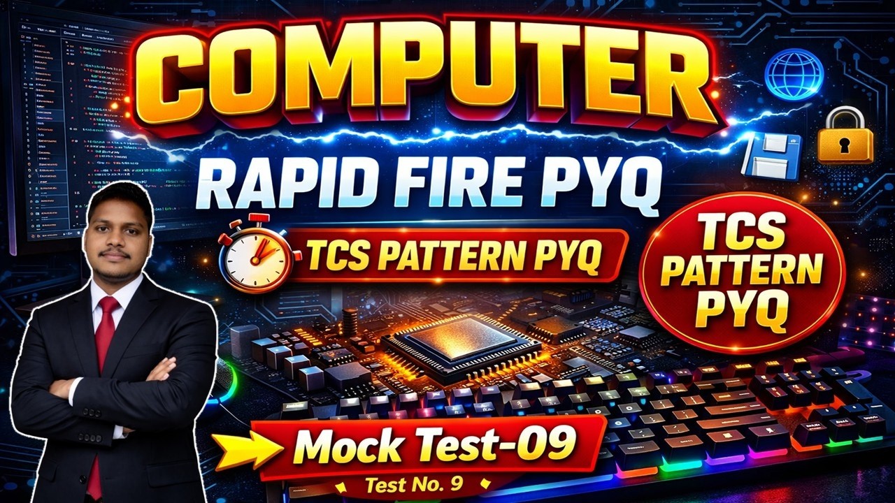 🔥RI ARI AMIN FOREST GUARD/FORESTER/EXCISE CONSTABLE COMPUTER MOCK TEST-9🎯/FOREST GUARD COMPUTER PYQ