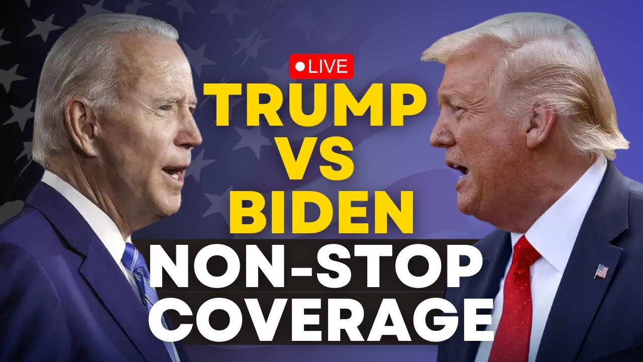 US Presidential Debate LIVE | Donald Trump Vs Joe Biden LIVE | Presidential Debate | US News LIVE