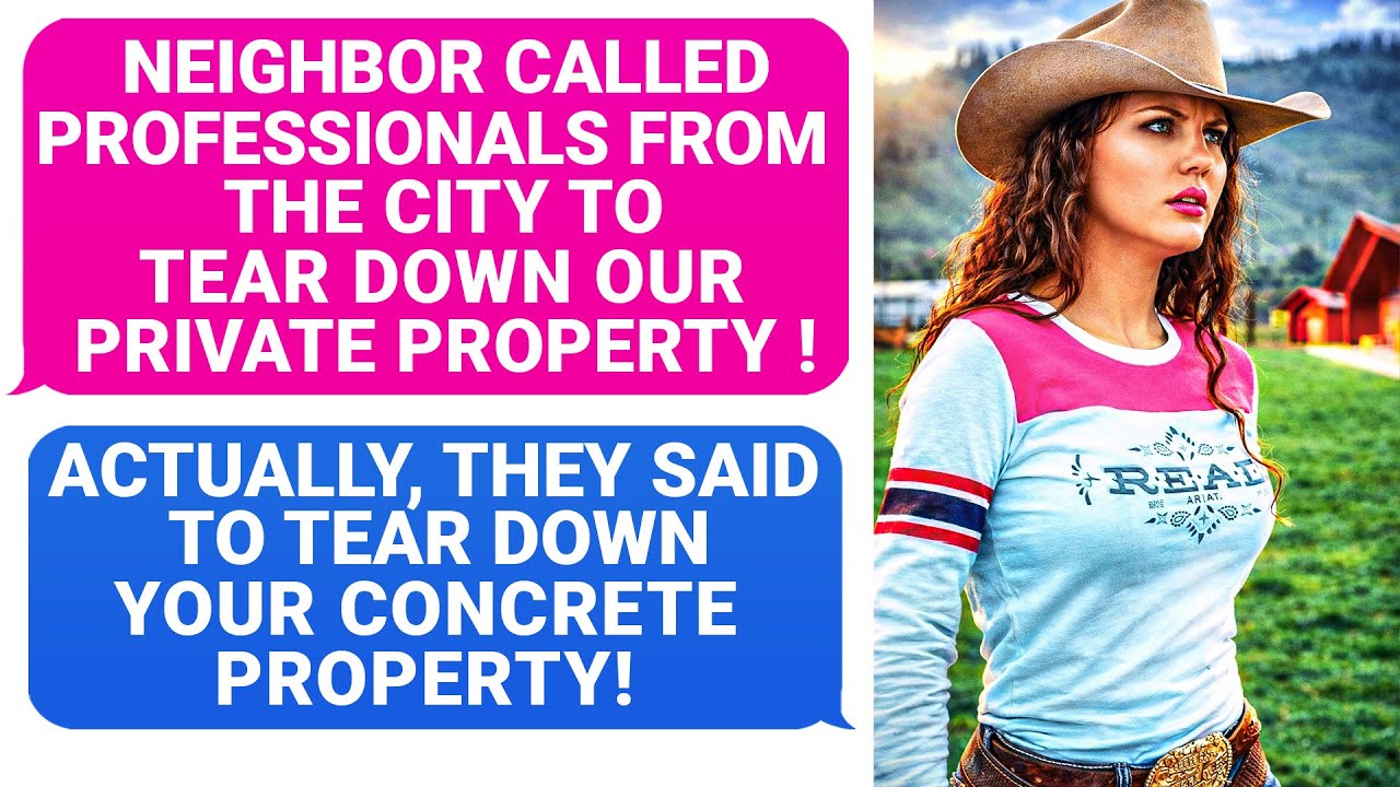 Neighbor Called An Inspector To Tear Down Our Property! He Said To Tear Down Her Property! r/PR