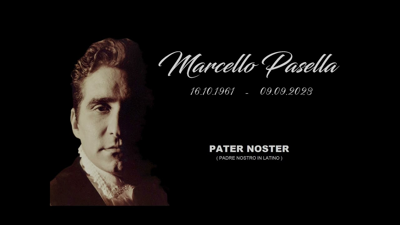 PATER NOSTER (Padre Nostro in latino) - Marcello Pasella