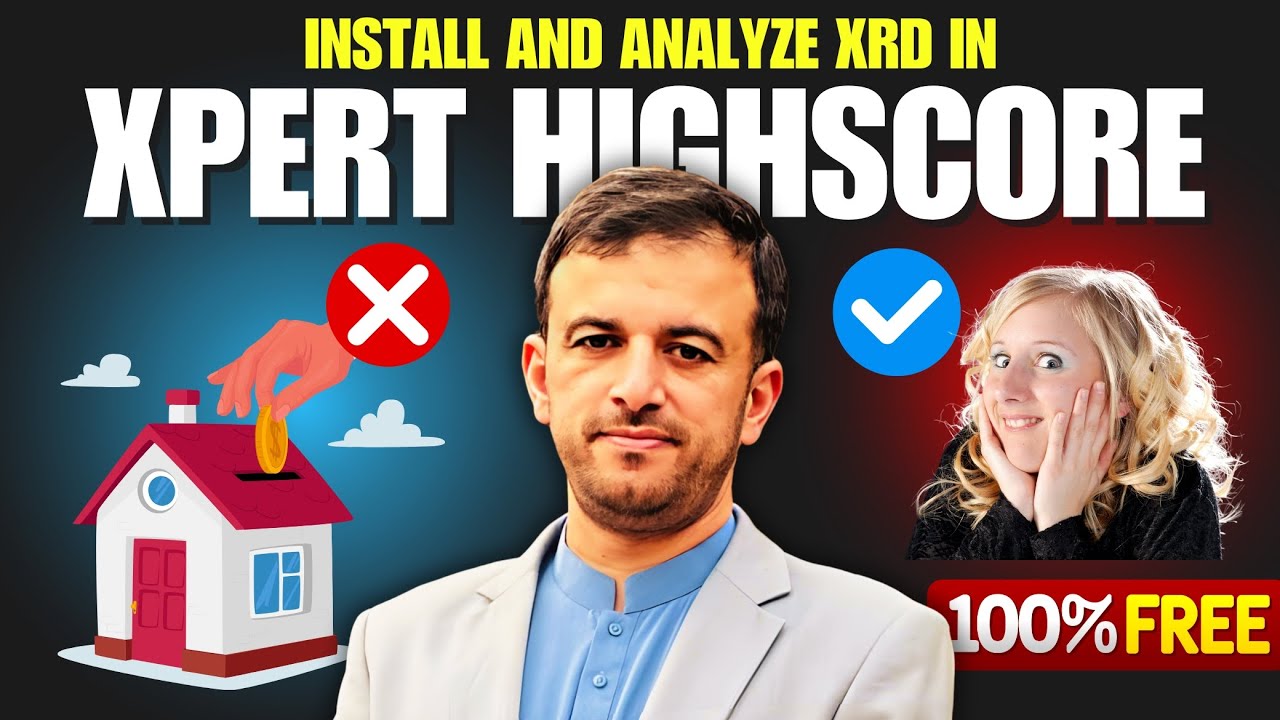 How to Download, Install & Use Xpert HighScore Plus for XRD Analysis | Lecture 1