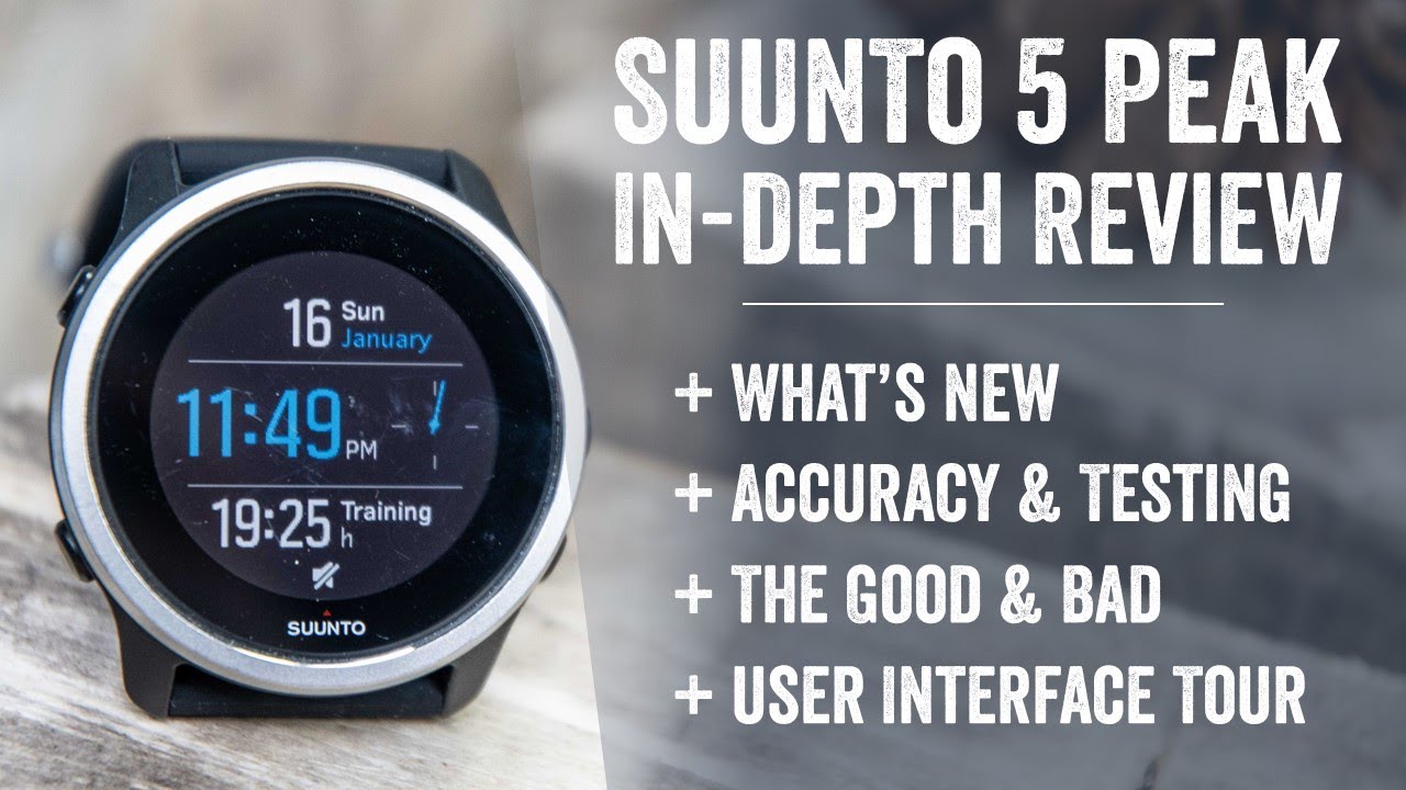 Подробный обзор Suunto 5 Peak: все, что вам нужно знать