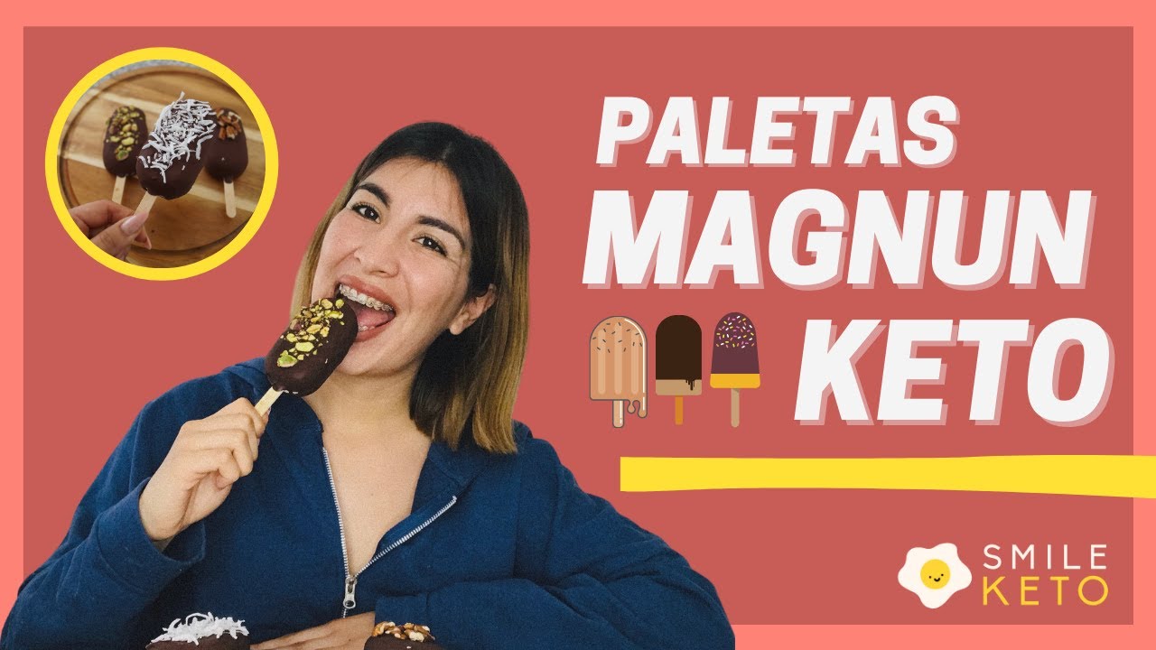 Paletas Magnum #Keto | Sin azúcar | Dieta Keto