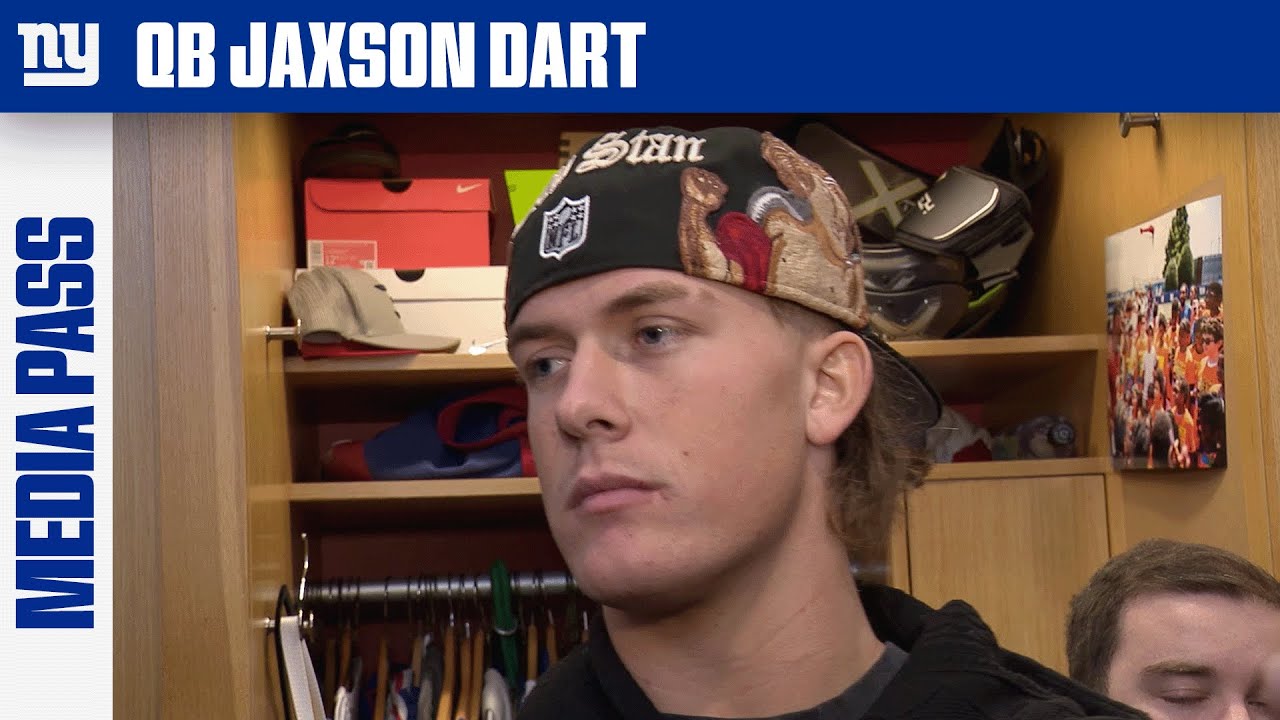 Jaxson Dart: 'I can't wait' to play with Malik Nabers | New York Giants