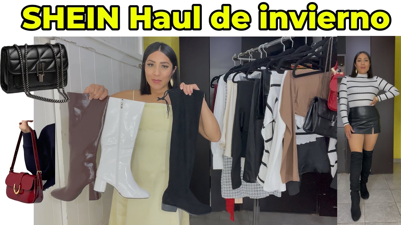 Mega Haul de SHEIN mucha ropa y zapatos para invierno 