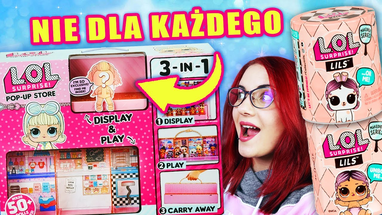 WIELKI SKLEP LOL SURPRISE ❤️ Pop Up Store ❤️ LALECZKI LILS SIOSTRZYCZKI I ZWIERZAKI